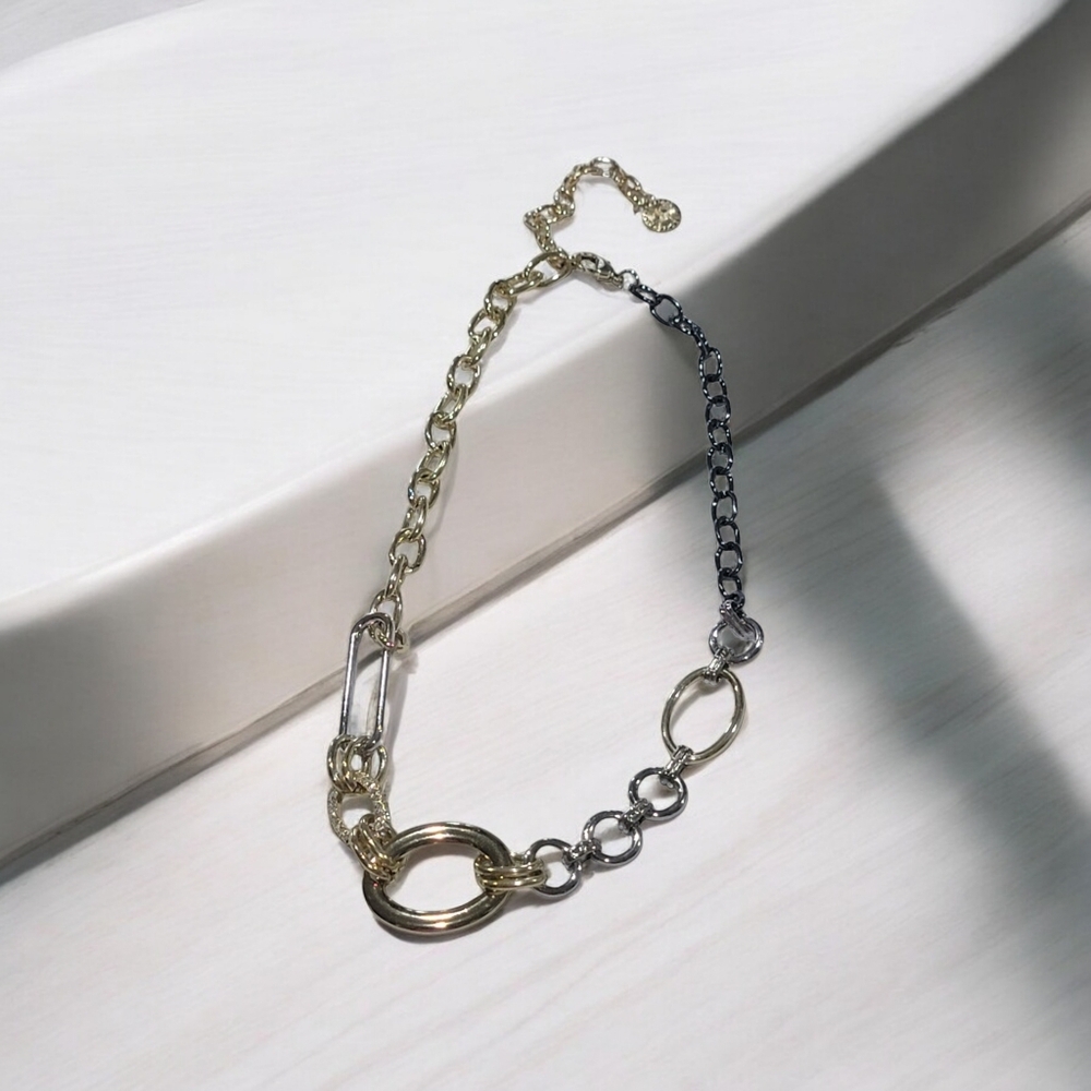 Graziano Gold and Silver Necklace